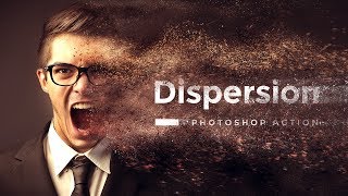 Dispersion Effect Photoshop Action Tutorial [upl. by Lunt541]