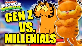 Gen Z vs Millennials Garfield Reaction [upl. by Hedveh]