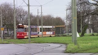 HTM Den Haag tramlijn 1 Delft Tanthof  Scheveningen Noorderstrand The Hague Tram Route 1 [upl. by Dukie426]