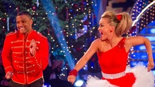 JB from JLS Jives to Rockin Robin  Strictly Come Dancing Christmas Special 2012  BBC One [upl. by Annawek]