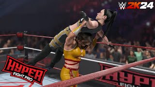 Hyper Fight Pro  Show 46 Debut To Remember  WWE 2K24 [upl. by Anitsahs]