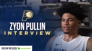 Indiana Pacers PreDraft Workouts Zyon Pullin 1on1 Interview May 31 2024 [upl. by Say448]