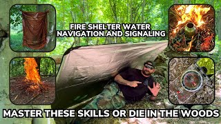 5 Simple Critical Skills You Need to Stay Alive in the Woods [upl. by Arreik]