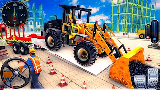 New City Road Construction Simulator game  Construction Game  Android Gameplay [upl. by Vidovik]