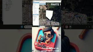 PARTE1 Curvas de nivel de Google Earth a CAD arquitectura topografia ingenieria autocad arcgis [upl. by Daffi]