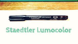 Staedtler Lumocolor Review [upl. by Marc]