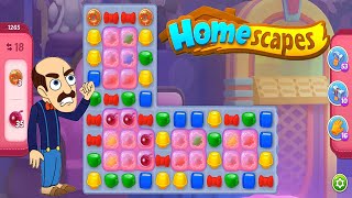 Homescapes  Level 1265 Super Hard Level Gameplay Walkthrough  New Update [upl. by Sarajane]