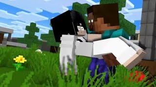 Herobrine and Sadako Love Story Minecraft animation [upl. by Yuu]