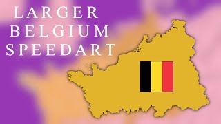 Greater Belgium map speedart [upl. by Velda]