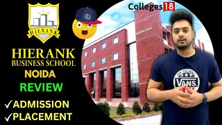 Hierank Business School Noida Review 2024  Campus Tour amp Placement Call 7831888000 for Admission [upl. by Oinotnaesoj641]