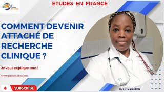 Comment devenir ATTACHE DE RECHERCHE CLINIQUE en France [upl. by Nebeur]