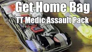 Erste Hilfe Setup im Tasmanian Tiger Medic Assault Pack MK II S  Get Home Bag GHB [upl. by Seyah]