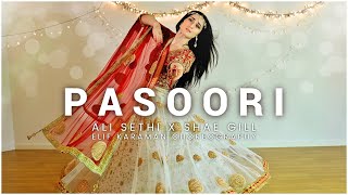 Dance on Pasoori  Ali Sethi x Shae Gill  Elif Karaman Choreography [upl. by Suoiluj539]