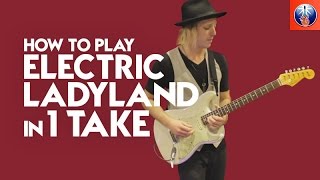 HOW TO PLAY EVERY SONG FROM JIMI HENDRIXS ELECTRIC LADYLAND IN 5 MINUTES ONE TAKE [upl. by Panayiotis503]