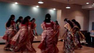 vetti Valapu kolattam by Geneval Girls in Ugadi 2010 celebrations [upl. by Robertson841]