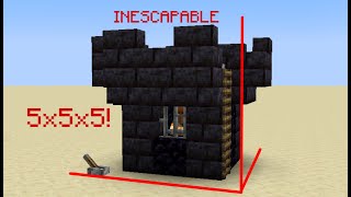 How to build an EASY 5x5 INESCAPABLE prison [upl. by Sirraj]