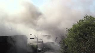 Stourbridge Bell Street car park demolition  010412 [upl. by Uzial]