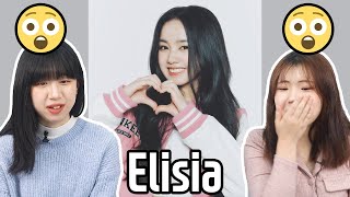 Korean React to Elisia  This Filipina was born to be an idol definitely 🧐 [upl. by Pillsbury242]