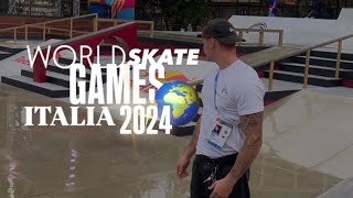 World Skate Games Italia 2024  DAY 1 [upl. by Ardiekal]