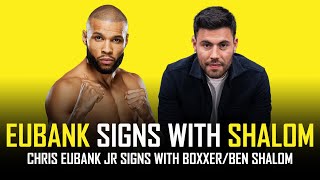 CHRIS EUBANK JR SIGNS WITH BEN SHALOM [upl. by Mattah]