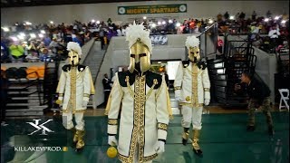 Norfolk State University Marching In  the 2019 Band Brawl [upl. by Eanrahs344]