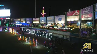 Sugar Land Skeeters get in on holiday fun with lights display [upl. by Ynner]