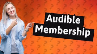 How much does Audible cost per month [upl. by Adneram]