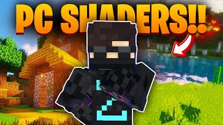 Best Shaders for Minecraft PE 121🔥 [upl. by Hennahane]