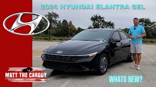 What’s new on the 2024 Hyundai Elantra SEL Full review and drive [upl. by Brendon115]