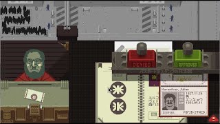 【生放送録画】入国審査ゲームで「悪の組織」となった【Papers Please】 [upl. by Penrod]