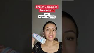 Haul de la droguería rossmann alemania [upl. by Solahcin]