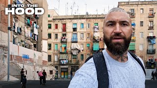 quotEl Ravals Drug Flats” walkthrough Barcelona’s Most Dangerous Neighbourhood 🇪🇸 Into The Hood [upl. by Karita]