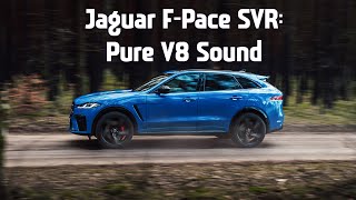 Jaguar FPace SVR  INSANE V8  Best SUVSound🔥 [upl. by Ingrim]