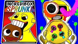 Making INCREDIBOX SPRUNKI Game Book📚 ➕ GARNOLD Squishy Surgery [upl. by Introk]