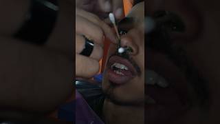 nose hair removal waxing video [upl. by Allan]