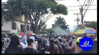 Miles de personas llegan al UlpianoLloreda en Cali para la verbena del 1 de enero [upl. by Nnylhsa36]