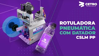 Rotuladora Pneumática com Datador CSLM PP [upl. by Cornela]