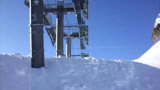 world scariest chair lift Val dIsere France [upl. by Assel]