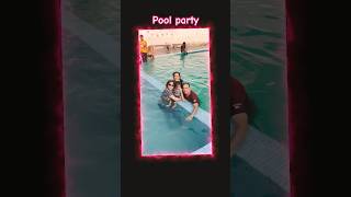 Pool party aj blue he pani pani shorts baba’s Mirhu viral video pool party [upl. by Ashlan]