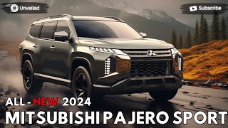 2024 Mitsubishi Pajero Sport Luxury SUV  Release Price Details Interior amp Exterior Car Adventure [upl. by Niarfe182]