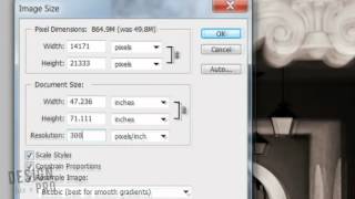 How to change the resolution of a photo in Photoshop [upl. by Aikemahs]