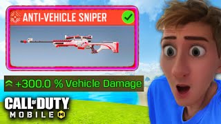 NEW ANTIVEHICLE SNIPER in COD MOBILE 😍 [upl. by Patrica]