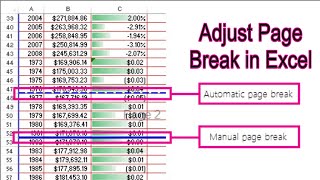 How to Adjust Page Breaks in Excel  Ultimate Guide to Adjusting Page Breaks and Organizing Data [upl. by Ellatsirhc267]