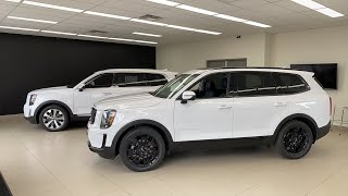 LIVE 2022 Kia Telluride Nightsky vs SX Limited  Complete Indepth Comparison [upl. by Ative]