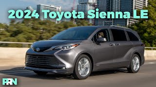 Ultimate Family Hauler  2024 Toyota Sienna Hybrid LE AWD 8Passenger Full Tour amp Review [upl. by Aniras]