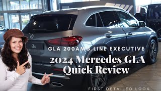 New Mercedes GLA Review 2024 [upl. by Diley]