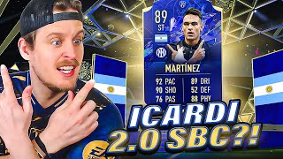 TOTY ICARDI 20 89 TOTY Honourable Martinez Review FIFA 22 Ultimate Team [upl. by Malinowski]