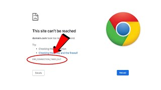 How to Fix ERRCONNECTIONTIMEDOUT Error in Google Chrome [upl. by Jarid934]