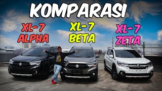 KOMPARASI Suzuki XL7 Alpha XL7 Beta dan XL7 Zeta 2024 [upl. by Coben722]