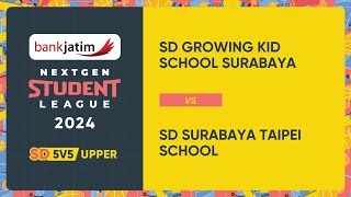 BANK JATIM NEXTGEN STUDENT LEAGUE 2024  SD GROWING KID SCHOOL SURABAYA VS SD SURABAYA TAIPEI SCHOOL [upl. by Toth]